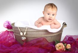 Baby in Wanne
