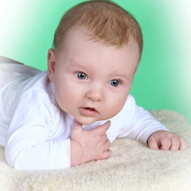 Baby grüner Hintergrund
